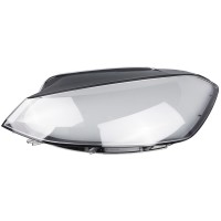 Скло фари Volkswagen Golf 7 Hella 2016-2020 рестайлінг (ліве)