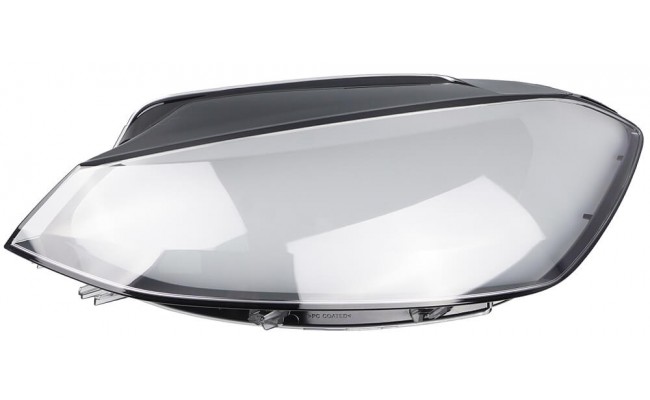 Скло фари Volkswagen Golf 7 Hella 2016-2020 рестайлінг (ліве)