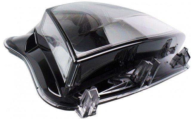 Скло фари Volkswagen Golf 7 Hella 2016-2020 рестайлінг (ліве)