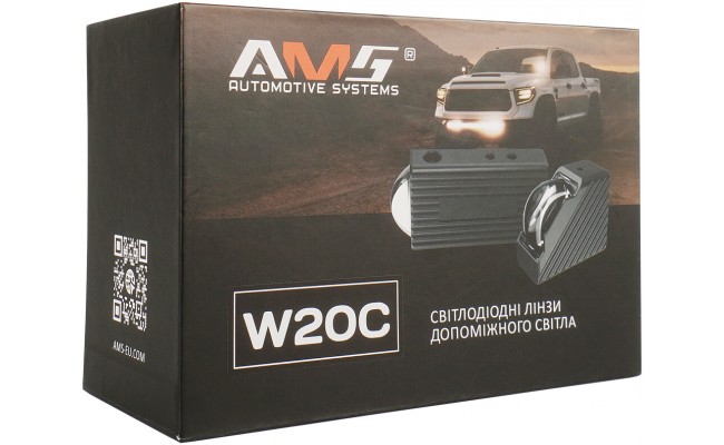 Світлодіодні LED лінзи додаткового світла AMS W20C
