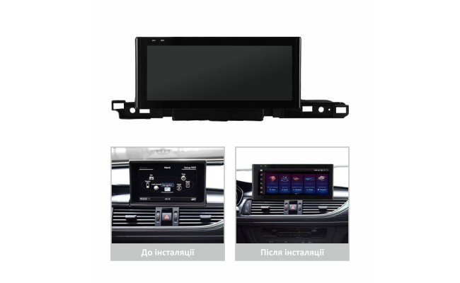 Штатна магнітола AMS Audi A6 2014-2018 MHI2 4+64Gb 10.25"
