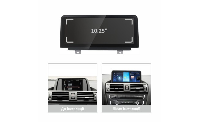 Штатная магнитола AMS BMW 1-Series F20 F21/2-Series F23 2013-2016 NBT 4+64Gb 10.25"