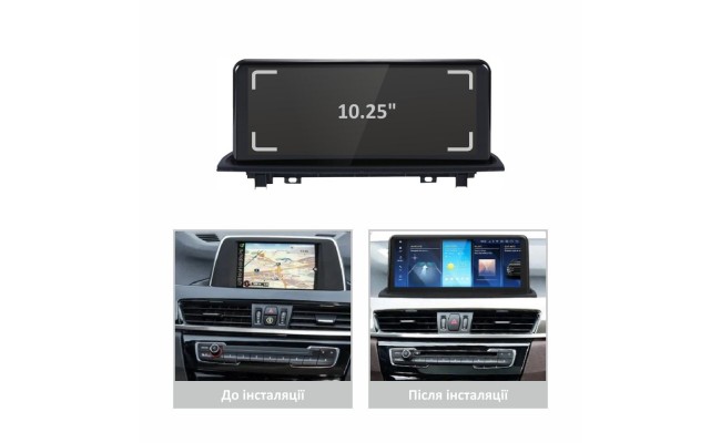 Штатная магнитола AMS BMW X1 F48 2016-2017 Original NBT System 4+64Gb 10.25"