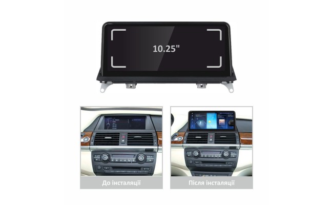 Штатная магнитола AMS BMW X5 E70/X6 E71 2007-2010 Original CCC System 4+64Gb 10.25"